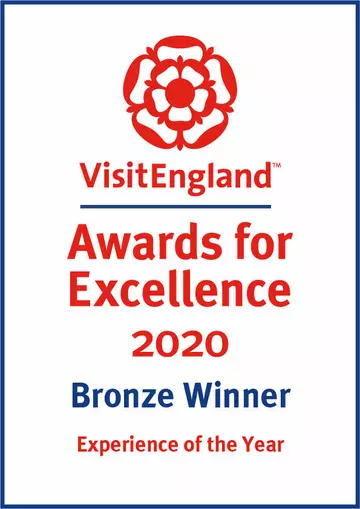 VisitEngland Bronze Winner award 2020
