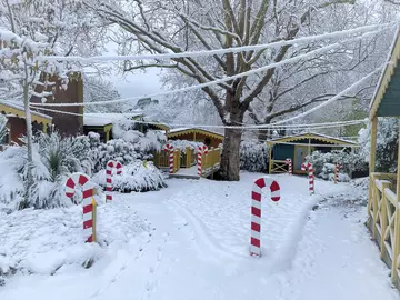 LZ Lodge in snow