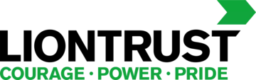 LionTrust logo, power, courage, pride