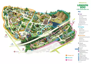 London Zoo map