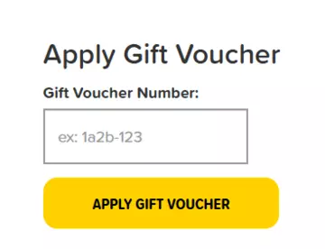 Apply Gift Voucher Box