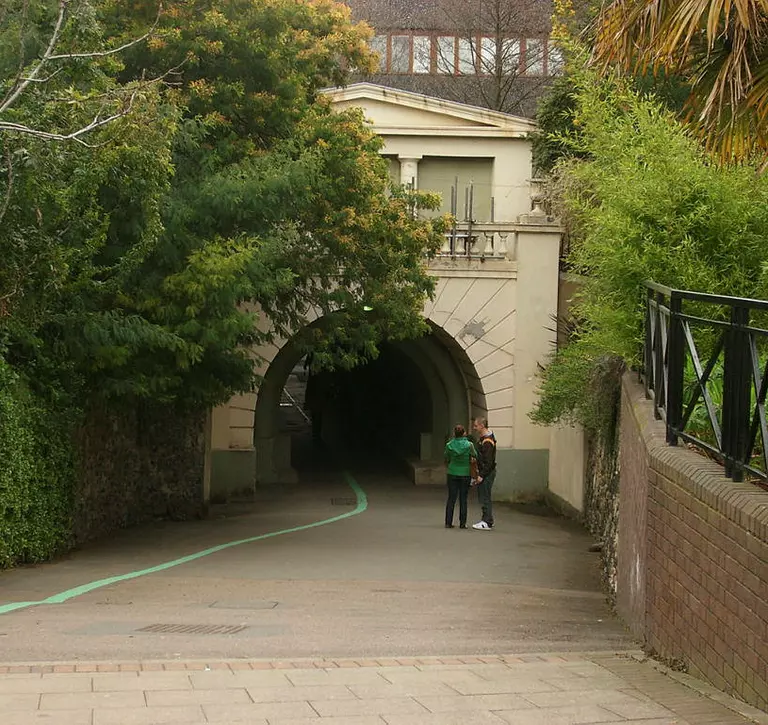 East tunnel at London Zoo