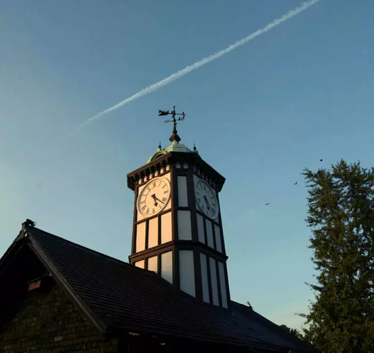 Clock Tower at London Zoo, formerly Llama House